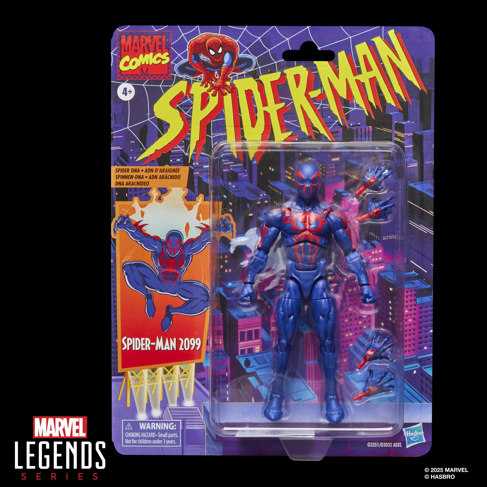 Marvel Legends Spider-Man Retro Series Hasbro Collection Figure